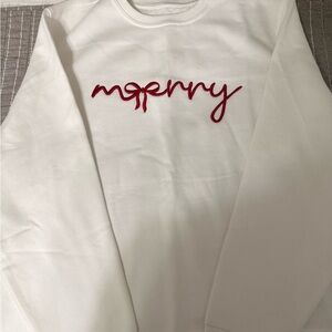 Amazon Essentials White Sweatshirt